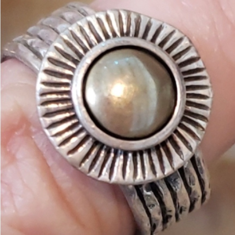 Silpada silver ring, size 7